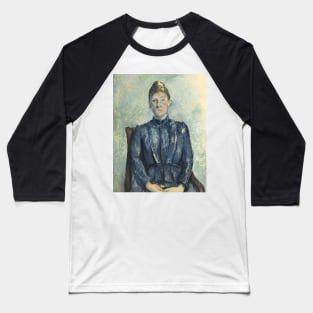 Portrait of Madame Cezanne by Paul Cezanne Baseball T-Shirt